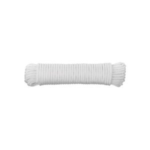 Piola de poliéster diamante de 6mmx15m blanca, madeja, FIERO