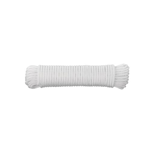 Piola de poliéster diamante de 6mmx15m blanca, madeja, FIERO