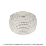 Piola de algodón de 6 mm, rollo, natural, 1 kg, FIERO