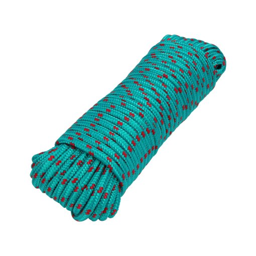 Piola de polipropileno trenzada de 8mm x 30m en madeja