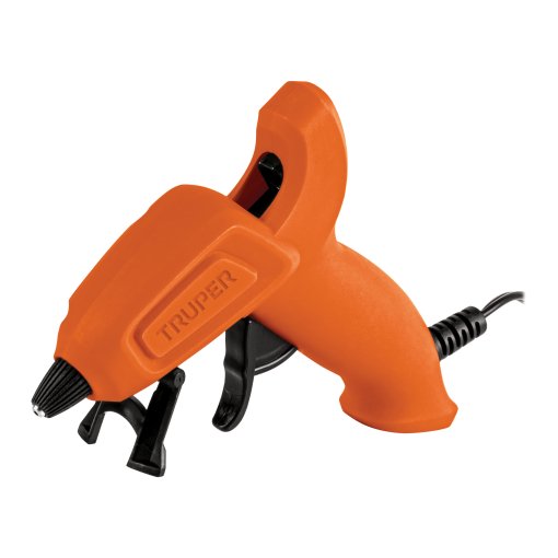 Pistola eléctrica Truper de 10 W para silicón de 5/16" - Tecnología de baja potencia para aplicaciones delicadas que proporciona control exacto en trabajos de precisión (Clave 103908)