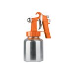 Pistola p/pintar baja presión, 1.5 mm, naranja, entrada sup
