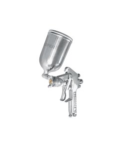 Pistola para Pintar Truper Gravedad LVMP con Vaso Aluminio 1.4 mm - Tecnología de Flujo Medio para Aplicaciones Versátiles que Balancea Cobertura y Precisión (Clave 11095)