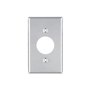 Placa de Acero Inoxidable para contacto sencillo, Standard