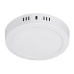 Luminario LED plafón 12W 3000K, redondo, blanco, VOLTECK