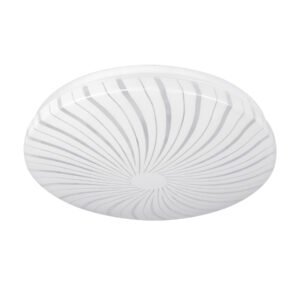 Luminario LED plafón decorativo 8W 6500K, espiral, BASIC
