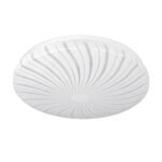 Luminario LED plafón decorativo 8W 3000K, espiral, BASIC