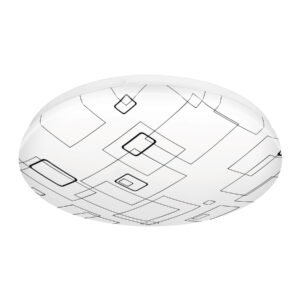 Luminario LED Volteck Basic 22W Plafón Cuadros Luz Día - Máximo Rendimiento para Patrones Decorativos de Gran Impacto (Clave 43179)