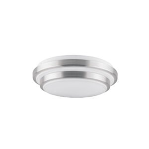 Luminario LED plafón decorativo 22W 6500K, metálico, BASIC