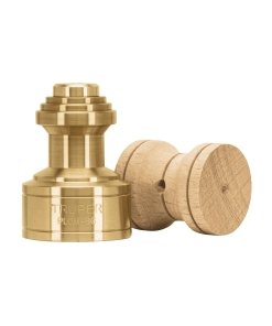 Plomada Truper de Latón 8 oz Tipo Guatemala - Tecnología Compacta para Trabajos de Detalle en Espacios Reducidos (Clave 11820)