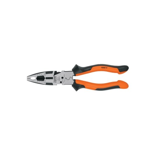 Pinza Multiuso 8' Electricista, Comfort Grip, herramienta versátil para tareas eléctricas, clave 103012 - Truper Expert