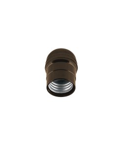 Portalámpara Volteck de baquelita sencillo - Tecnología de iluminación fundamental para aplicaciones estándar que proporciona instalación confiable con resistencia térmica superior (Clave 46500)