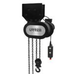 Polipasto eléctrico con sistema de doble freno 2 ramales, 1 ton, cadena 7 m Urrea POEL03
