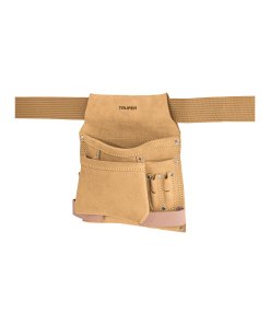 Porta Herramientas Truper de Carnaza con 10 Compartimentos - Tecnología de Organización para Profesionales que Necesitan Acceso Rápido (Clave 11533)