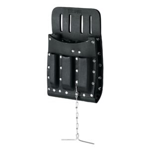 Porta herramientas de cuero con 11 compartimentos, TRUPER