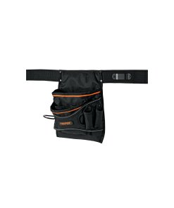 Porta Herramientas Truper de Poliéster con 13 Compartimentos - Tecnología Liviana para Técnicos que Requieren Variedad sin Peso Extra (Clave 15313)