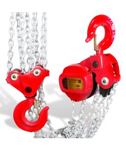 Polipasto manual (10 ton, cadena 3 mts) MIKELS POLM-10