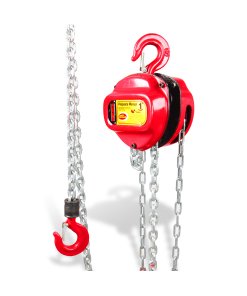 Polipasto manual (1 ton, cadena 3 mts) MIKELS POLM-1
