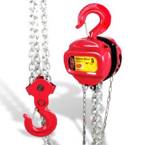 Polipasto manual (5 ton, cadena 3 mts) MIKELS POLM-5