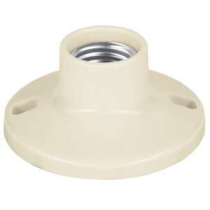 Portalámpara de baquelita, 3-1/2', VOLTECK
