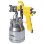 Pistola para pintar de alta presión, capacidad 1000 ml, 72 PSI con vaso reforzado Surtek PPA1