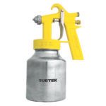 Pistola para pintar de baja presión, capacidad 1000 ml, 45 PSI con vaso reforzado Surtek PPB1