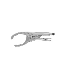 Pinza de Presión Truper 9' para Filtros de Aceite - Tecnología de Mordaza Especial para Retiro de Filtros Automotrices que Previene Daños (Clave 17446)