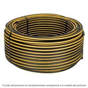 Metro de manguera para gas, 3/4' PE-AL-PE en rollo de 100m