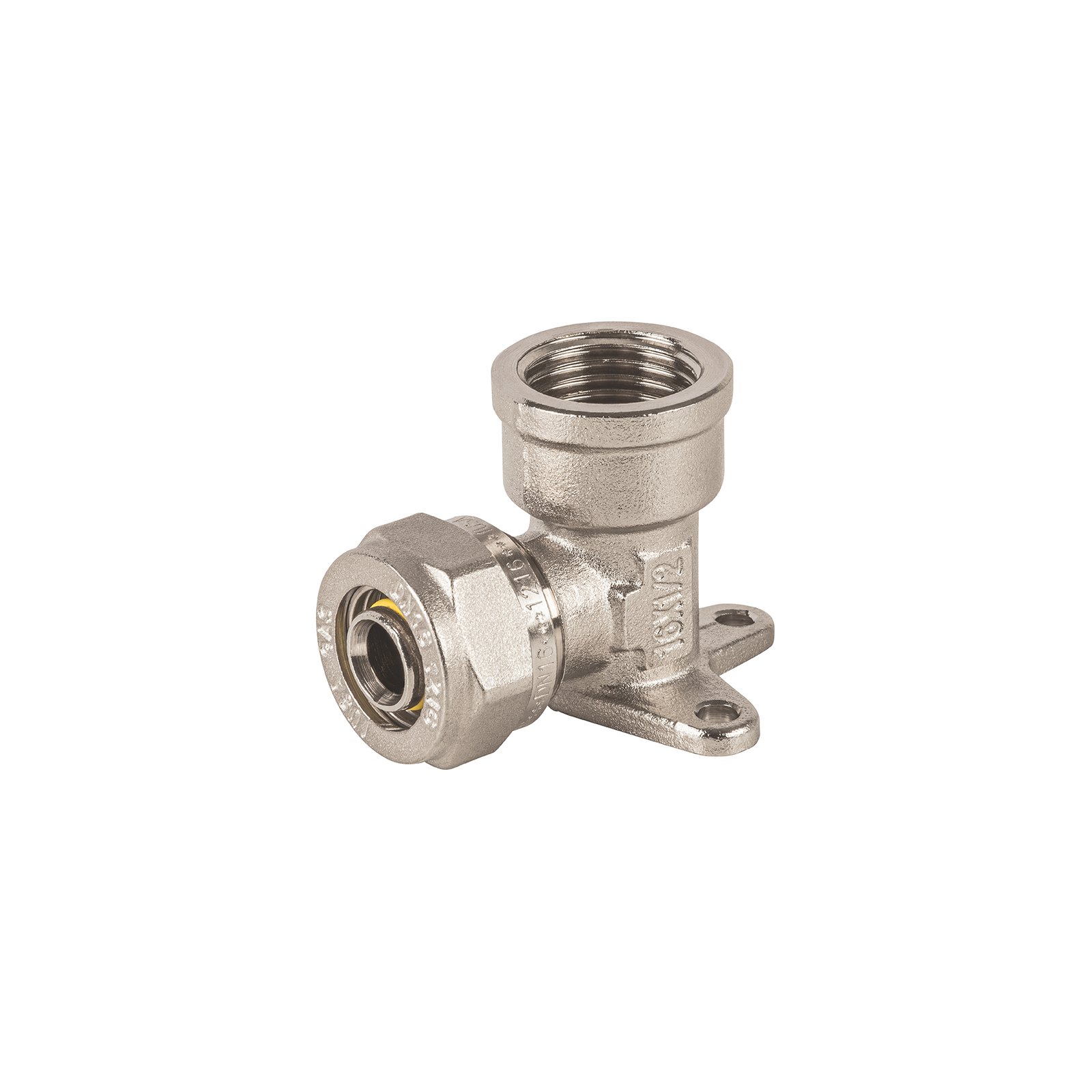 Codo Oreja 90° para PEALPE, 3/8x1/2', Con Rosca Hembra, Resistente y Duradero, Ideal para Instalaciones de Tuberías PEALPE, Clave 44842, Foset