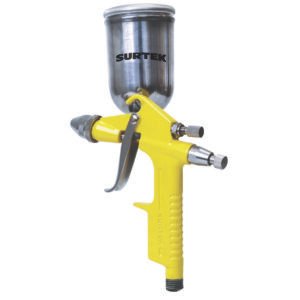 Pistola mini para pintar terminados, capacidad 125 ml, 72 PSI Surtek PPG4