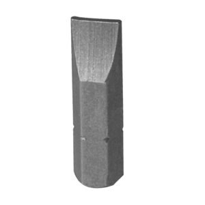 Punta plana para destornillador hexágono de 1/4", 1/4" x 1" 5 piezas Surtek PPL141