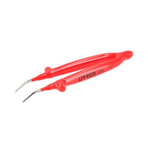 Pinza de precisión de 1000 V de 5-9/32" punta curva Urrea PPR2V