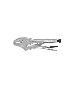 Pinza de Presión Truper 10' Mordaza Curva - Tecnología de Acero Templado para Sujeción Potente que Garantiza Durabilidad en Herrería y Carpintería (Clave 17423)