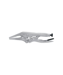 Pinza de Presión Truper 4' Punta Larga - Tecnología de Diseño Delgado para Acceso en Espacios Estrechos que Facilita Reparaciones Complejas (Clave 17434)