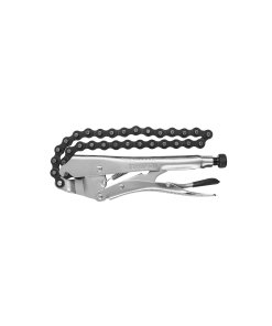 Pinza de Presión Truper 8' de Cadena - Tecnología de Cadena Ajustable para Tubos de Diferentes Diámetros que Ofrece Versatilidad en Fontanería (Clave 17438)