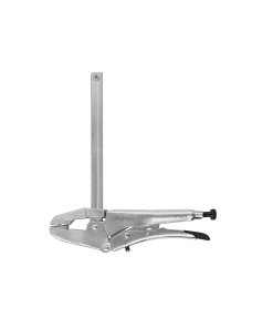 Pinzas de presión Truper 8" tipo sargento - Tecnología de bloqueo automático para sujeción industrial que libera ambas manos mientras mantiene firmeza absoluta (Clave 17469)