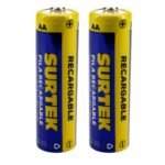 Pila recargable Surtek "AA", 2 piezas Surtek PR22A