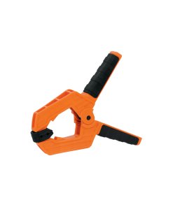 Prensa de resorte Truper de 6" cuerpo de nylon con mango de TPR - Tecnología de presión auto-regulada para aplicaciones diversas que adapta la tensión según la resistencia del material (Clave 17701)