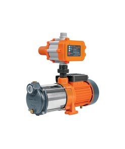 Bomba presurizadora multietapas 1 1/3 HP con control, ideal para presiones altas y controladas, TRUPER clave 102387