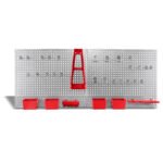 Panel con soporte para herramientas (34 pzas) MIKELS PSH-34