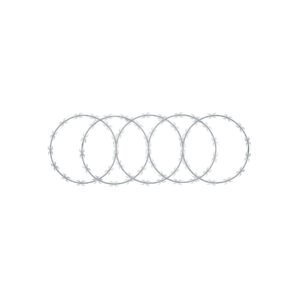 Rollo concertina máxima seguridad, 45cm diámetro x 8m, FIERO