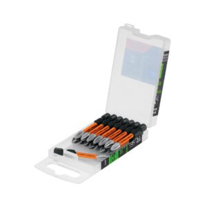 Estuche con 15 puntas de cruz PH2 de impacto largo 2'