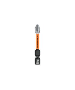 Estuche con 5 Puntas de Cruz PH2 de Impacto Largo 2', repuestos duraderos para destornilladores, clave 100820 - Expert