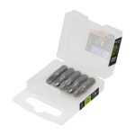 Estuche con 5 puntas pozidriv PZ3 largo 1', TRUPER EXPERT