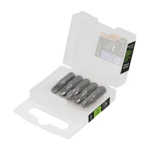 Estuche con 5 puntas pozidriv PZ3 largo 1', TRUPER EXPERT