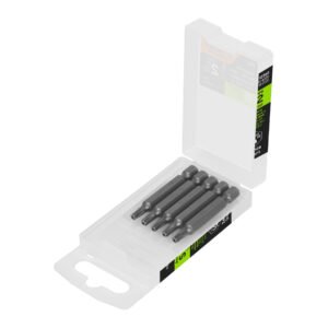 Estuche con 5 puntas torx T20 con seguro largo 2', EXPERT