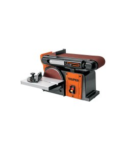 Lijadora Truper Profesional de Banda y Disco 4 x 6" 1/2 HP - Tecnología de Lijado Dual para Talleres que Combina Versatilidad y Precisión en un Solo Equipo (Clave 12110)