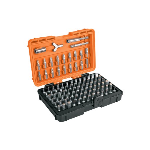Juego Truper Profesional de 100 Puntas Mixtas Largo 1" - Tecnología de Atornillado Versátil con Estuche Plástico para Todo Tipo de Tornillos que Simplifica tu Caja de Herramientas (Clave 17794)