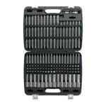 Juego de puntas y dados con punta para mecánica, 150 piezas