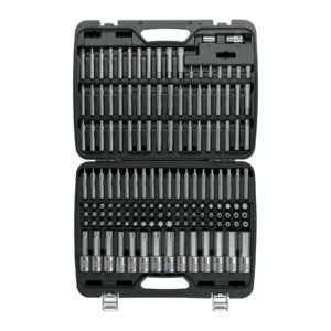 Juego de puntas y dados con punta para mecánica, 150 piezas